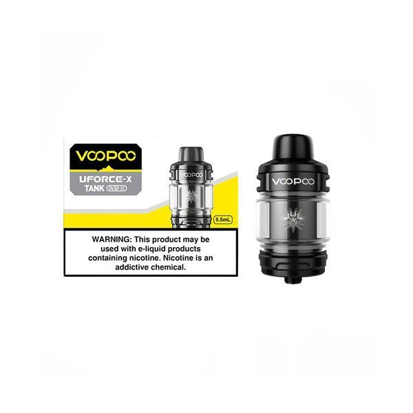 Клиромайзер VOOPOO Uforce-X Tank 5.5ml Black 000007456 фото